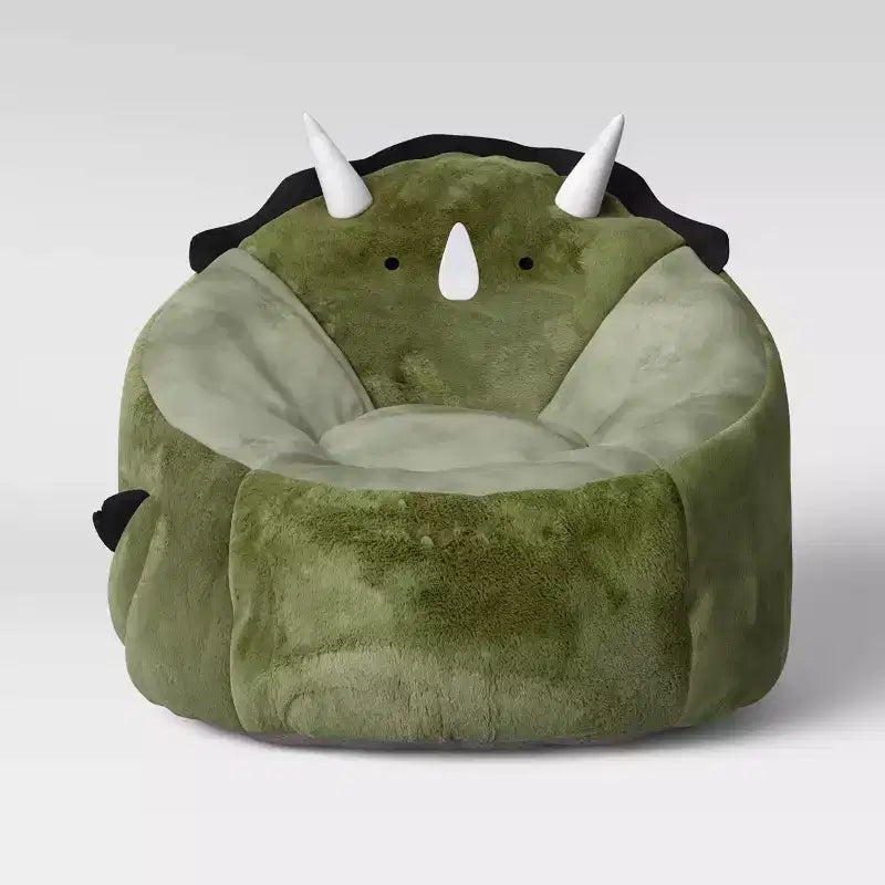 Puf Sillón Dinosaurio Verde - 1 Plaza, Niños