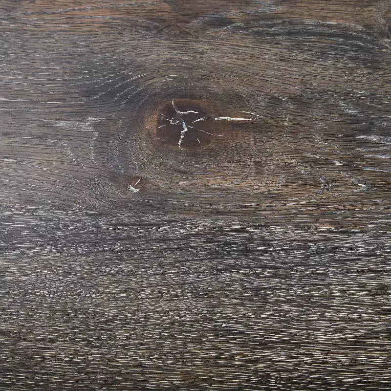 Juego de comedor redondo de 3 piezas en marrón natural y gris para 2 personas