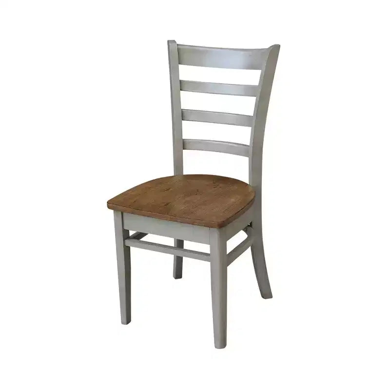 Juego de mesa de comedor redonda extensible, color nogal americano, para 4 personas