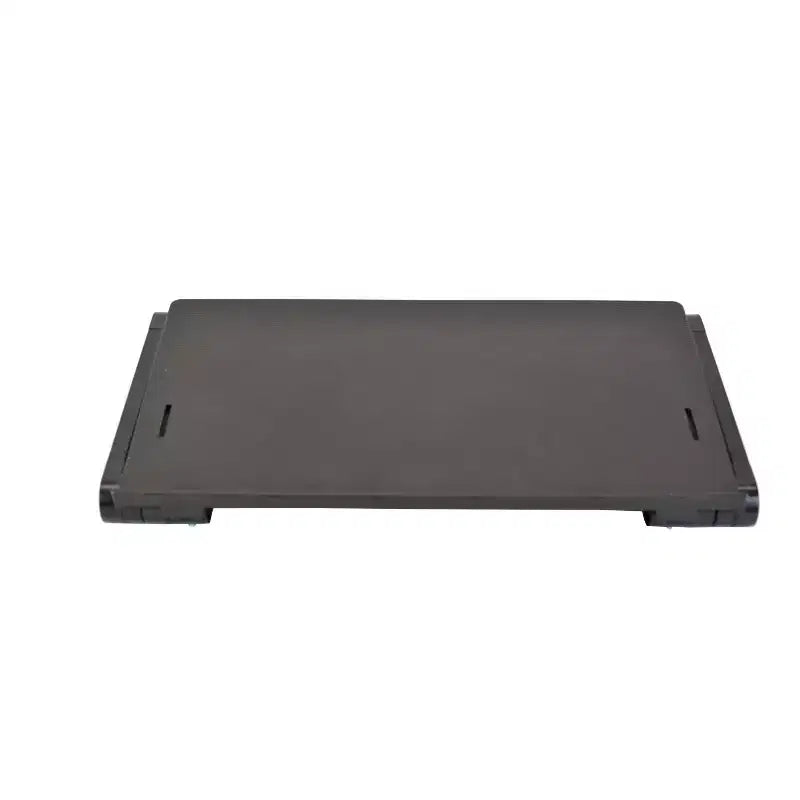 Soporte ajustable para computadora portátil de aluminio plateado – Usuario individual
