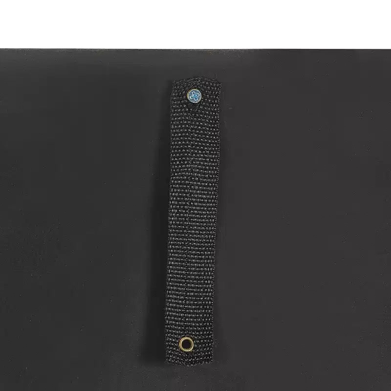 Mesa Auxiliar Rectangular Gris y Negra con Cajón — Estructura Metálica, Superficie de Madera, 1 Persona