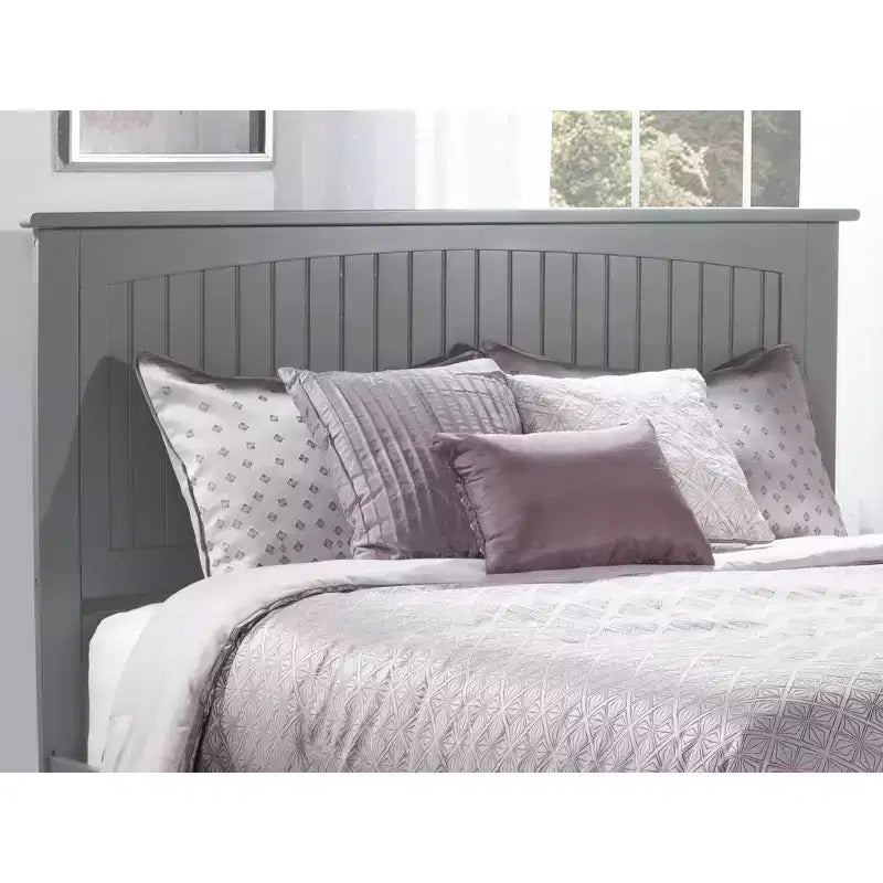 Cabecero King – Espresso / Blanco / Gris, Altura Ajustable, Compatible con Cama de 1-2 Personas
