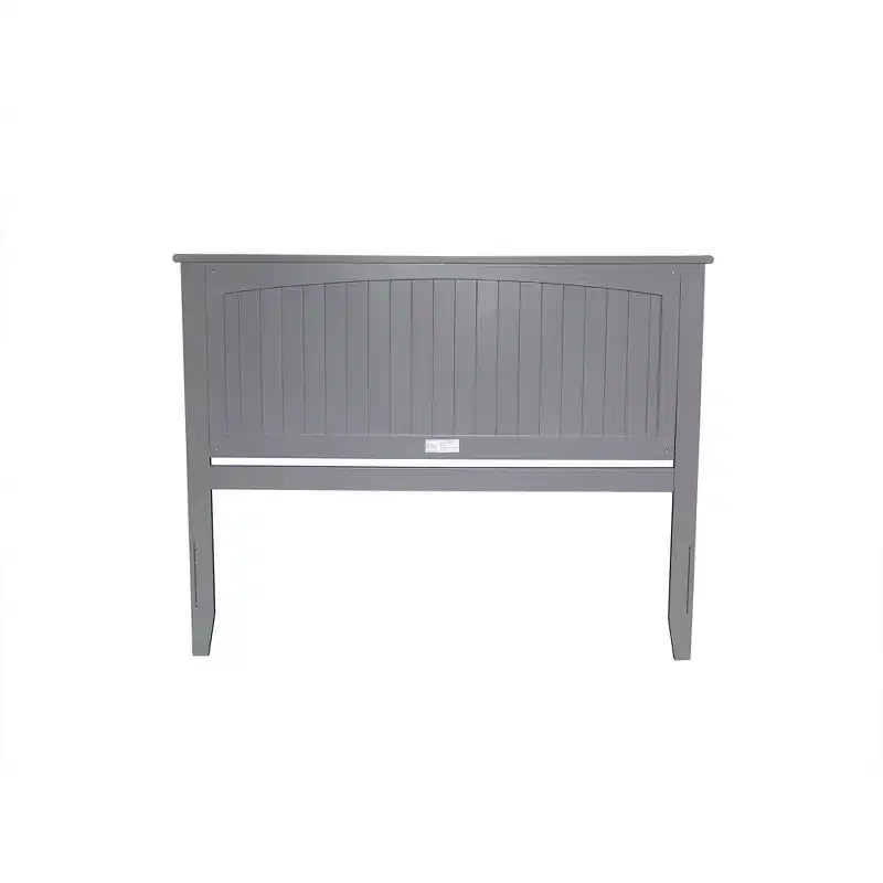 Cabecero King – Espresso / Blanco / Gris, Altura Ajustable, Compatible con Cama de 1-2 Personas