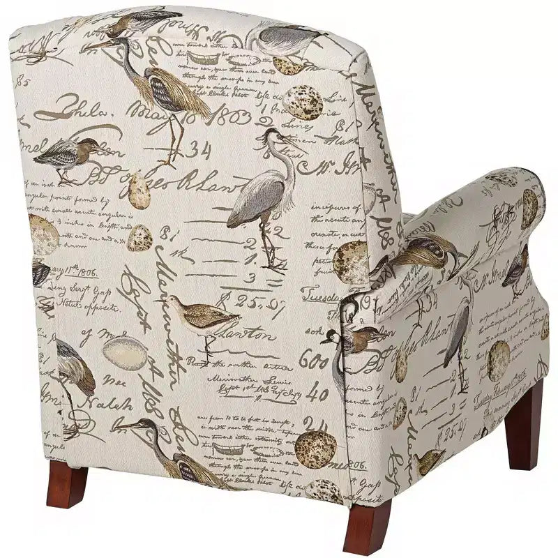 Sillón reclinable tapizado gris oscuro, 1 plaza