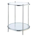 Royal Crest 2 Tier Round End Table - Johar Furniture